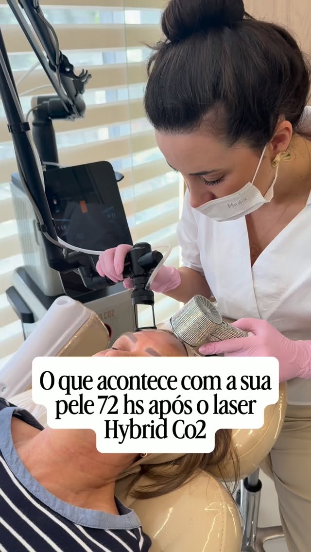 Capa da publicação de Caetana Ledur sobre cuidados após o laser